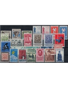 ITALY 1958 Complete Year 25v MH*
