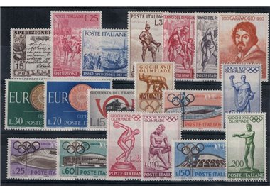 ITALIA 1960 Annata Completa 19v MH*