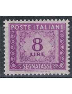 ITALY 1955-66 Postage Due £8 stars MH*