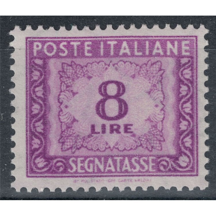 ITALY 1955-66 Postage Due £8 stars MH*