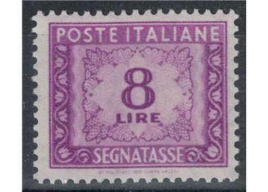 ITALY 1955-66 Postage Due £8 stars MH*