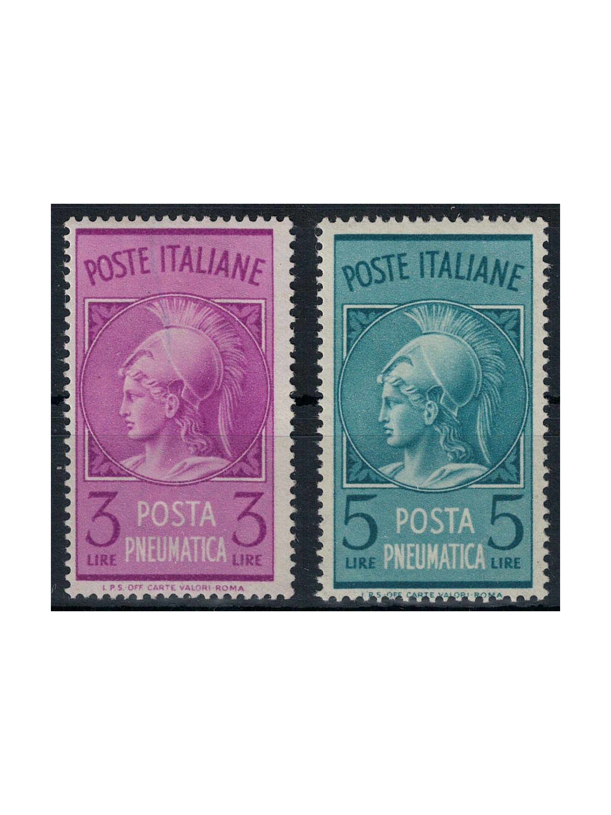 ITALY 1947 Pneumatic post 2v MH*
