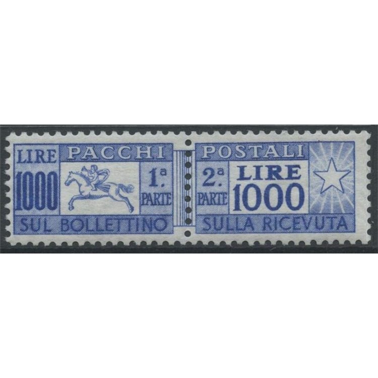 ITALIA 1954 Pacchi postali, cavallino MH*
