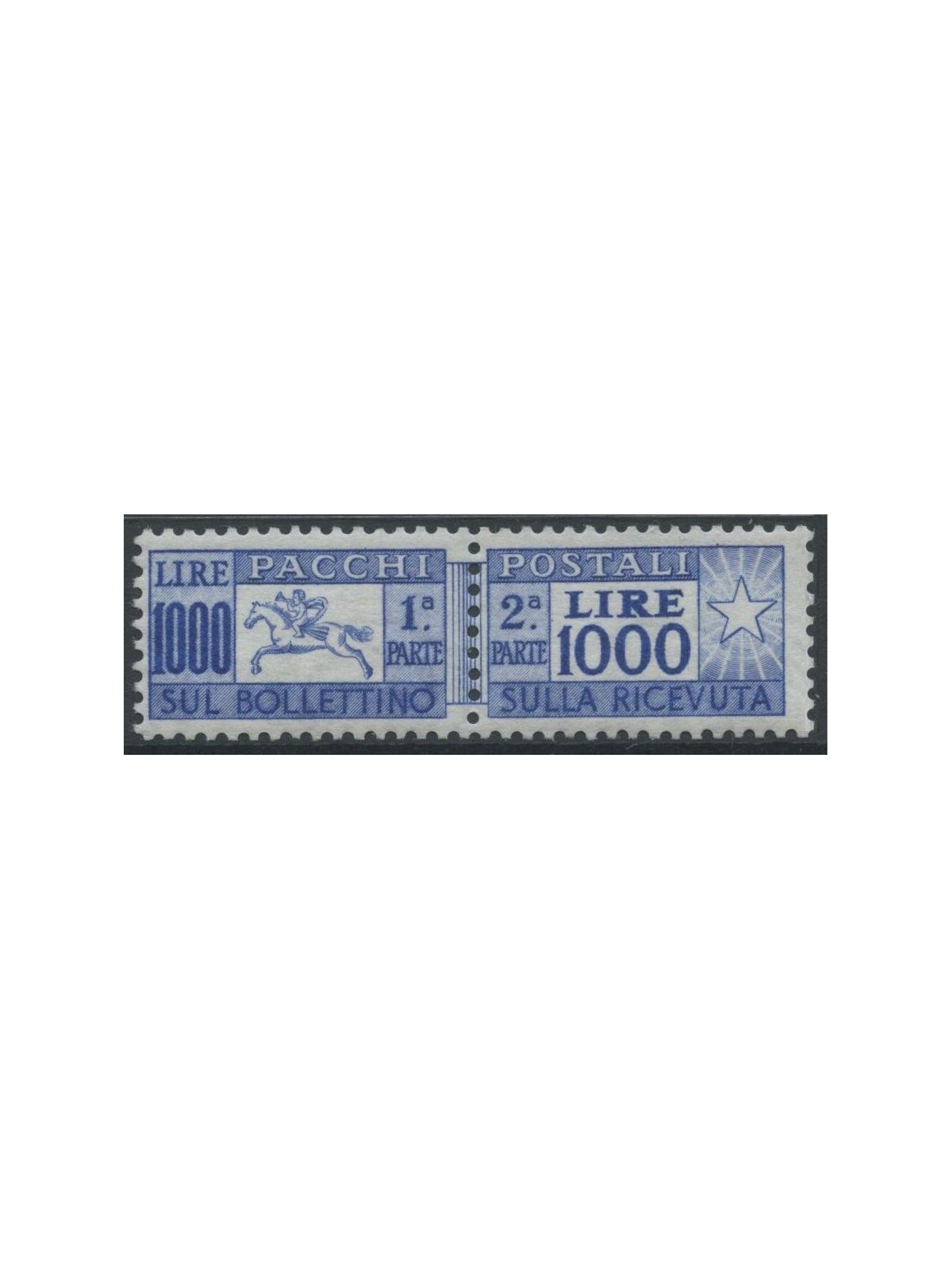 ITALIA 1954 Pacchi postali, cavallino MH*