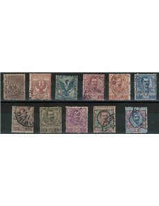 ITALIA REGNO 1901 Floreale 11v us