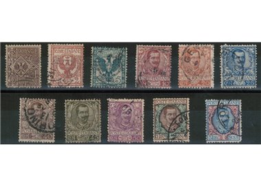 ITALIA REGNO 1901 Floreale 11v us