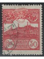SAN MARINO 1903 30c carminio bruno us