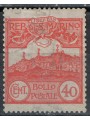 SAN MARINO 1903 40c vermiglio us