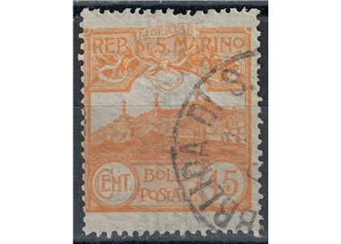 SAN MARINO 1903 45c yellow us
