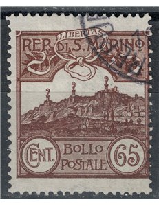 SAN MARINO 1903 65c bruno us
