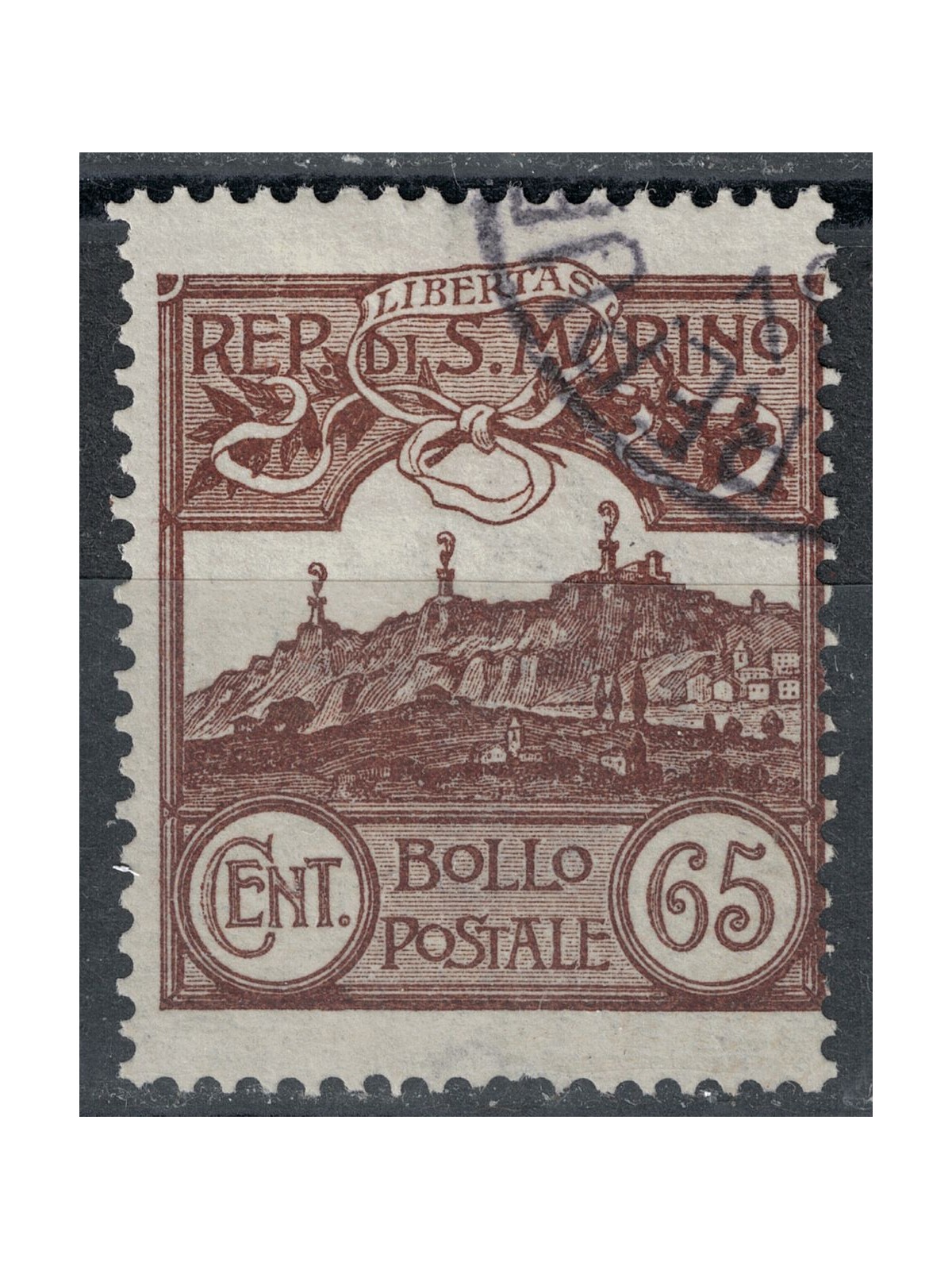 SAN MARINO 1903 65c bruno us
