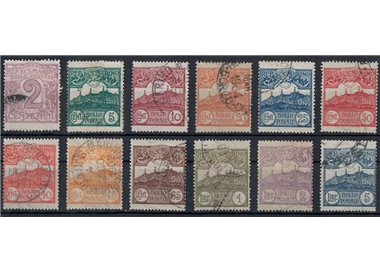 SAN MARINO 1903 Cifra o veduta 12v us