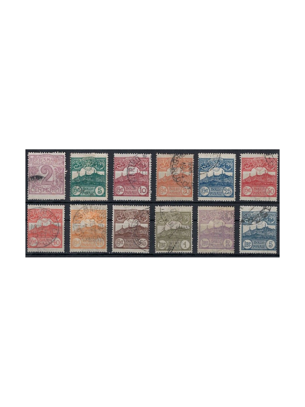 SAN MARINO 1903 Cipher or view 12v us