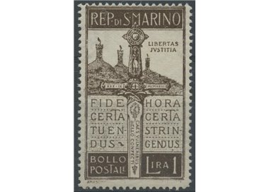 SAN MARINO 1923 Pro volontari MH*