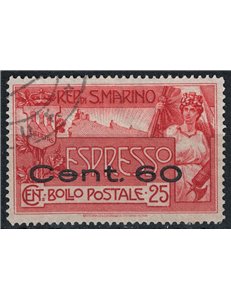SAN MARINO 1923 Espresso overprinted us