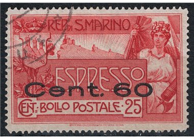 SAN MARINO 1923 Espresso overprinted us