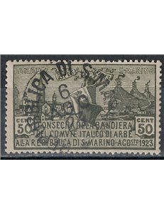 SAN MARINO 1923 Flag of Arbe us