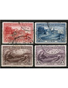 SAN MARINO 1928 San Francesco 4v us