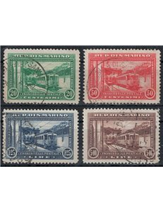 SAN MARINO 1932 Rimini-San Marino Railway 4v us