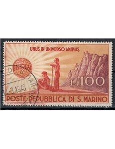 SAN MARINO 1946 Assistance to those damaged by the war, UNRRA us