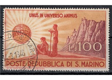 SAN MARINO 1946 Assistance to those damaged by the war, UNRRA us