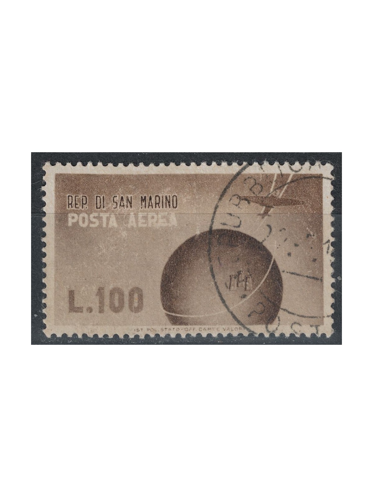 SAN MARINO 1947 US Airmail