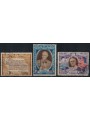SAN MARINO 1947 Roosevelt overprinted 3v us