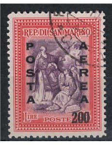 SAN MARINO 1948 US Airmail