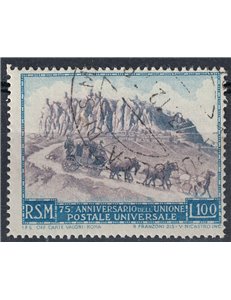 SAN MARINO 1949 Anniversary UPU £100 us