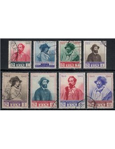 SAN MARINO 1949 Garibaldi 8v us