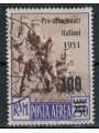 SAN MARINO 1951 Pro alluvionati italiani us
