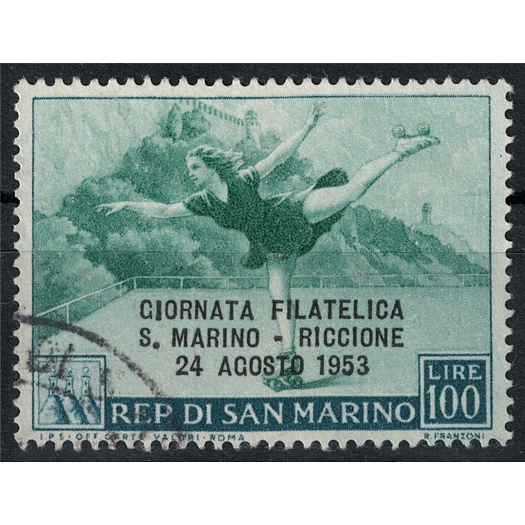 SAN MARINO 1953 US Philatelic Day