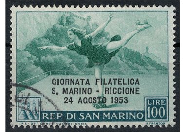 SAN MARINO 1953 US Philatelic Day