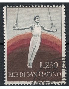 SAN MARINO 1954 Sport, ginnastica us