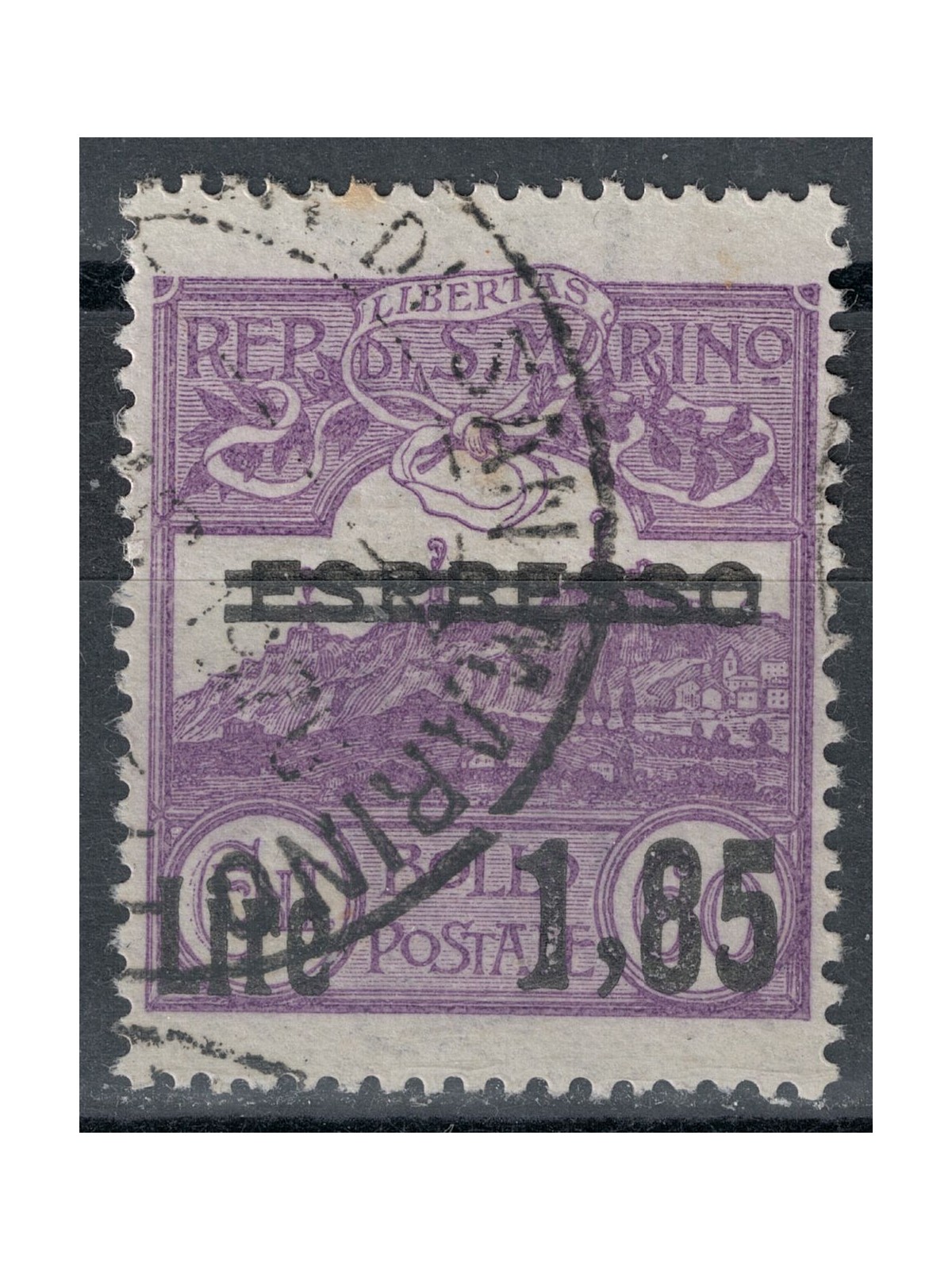 SAN MARINO 1926 View of San Marino us