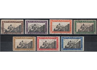 SAN MARINO 1935 Fascio of San Marino 7v us