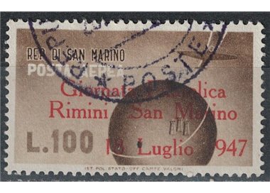 SAN MARINO 1947 Giornata Filatelica (posta aerea) us