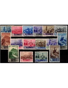 SAN MARINO 1949-50 Landscapes 16v us
