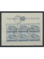 SAN MARINO 1949 Anniversary UPU £100 s/s us