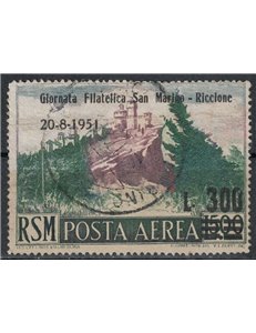 SAN MARINO 1951 Philatelic Day (airmail) us