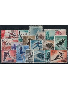 SAN MARINO 1955 Annata completa 18v us