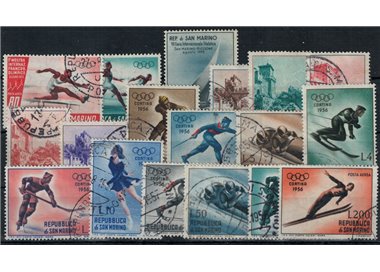 SAN MARINO 1955 Complete Year 18v US
