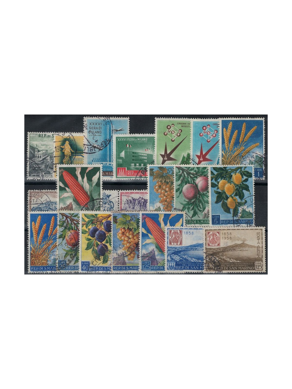 SAN MARINO 1958 Complete Year 20v US