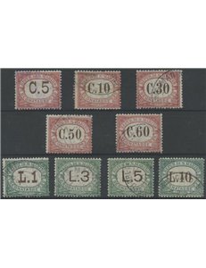 SAN MARINO 1924 Segnatasse 9v us