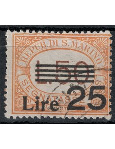 SAN MARINO 1943 Segnatasse us
