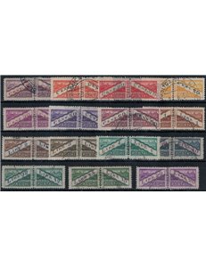 SAN MARINO 1945 Postal parcels 15v us