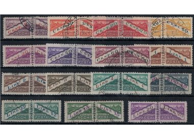SAN MARINO 1945 Pacchi postali 15v us