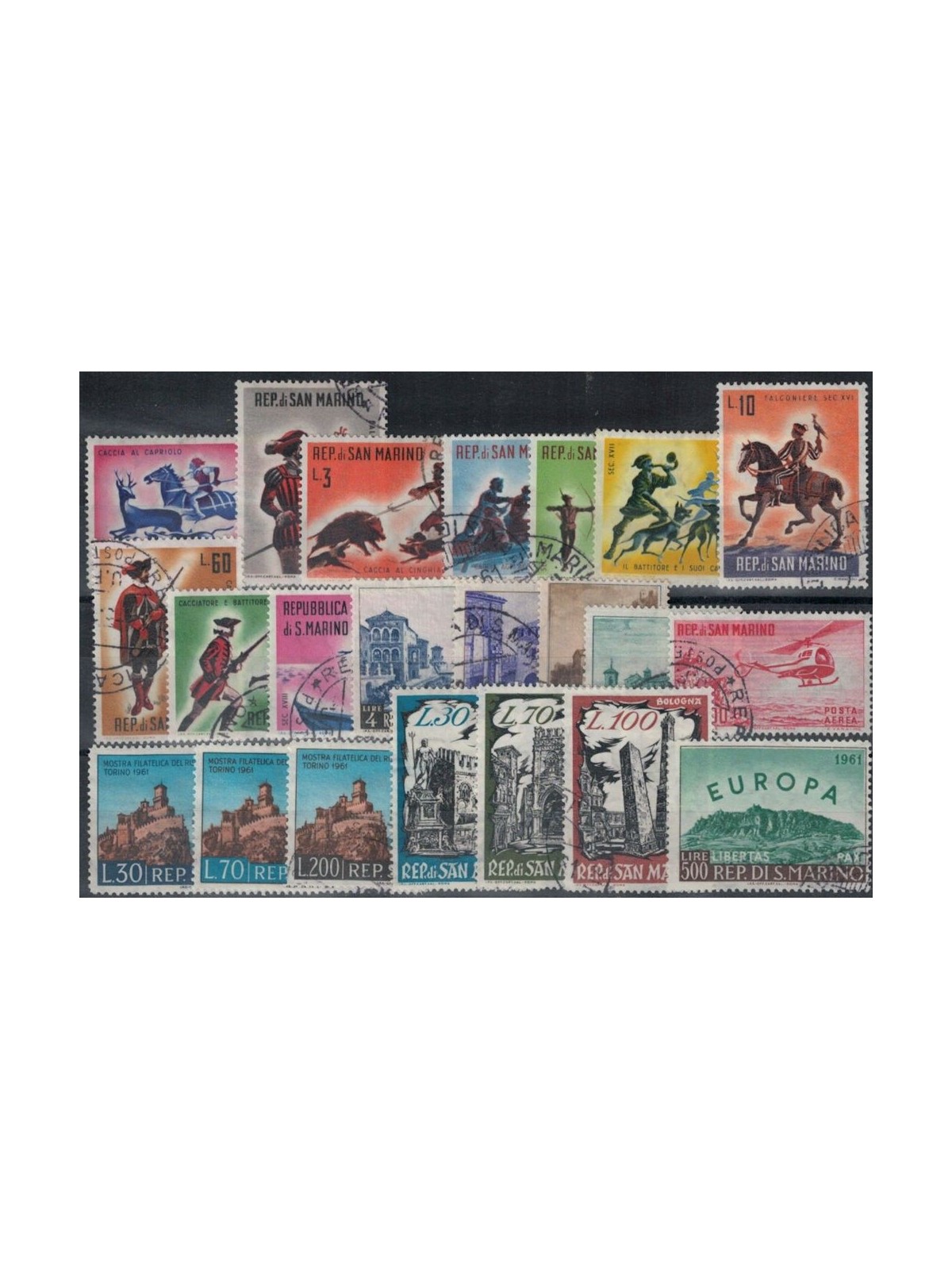 SAN MARINO 1961 Complete Year 22v US