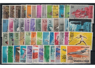 SAN MARINO 1963 Annata completa 51v us
