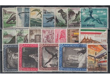SAN MARINO 1965 Annata completa 19v us